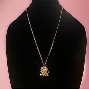 Vintage Napier funky pearl pendant necklace